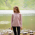 Womens Dusty Pink Irish Summer Long Sleeve Top