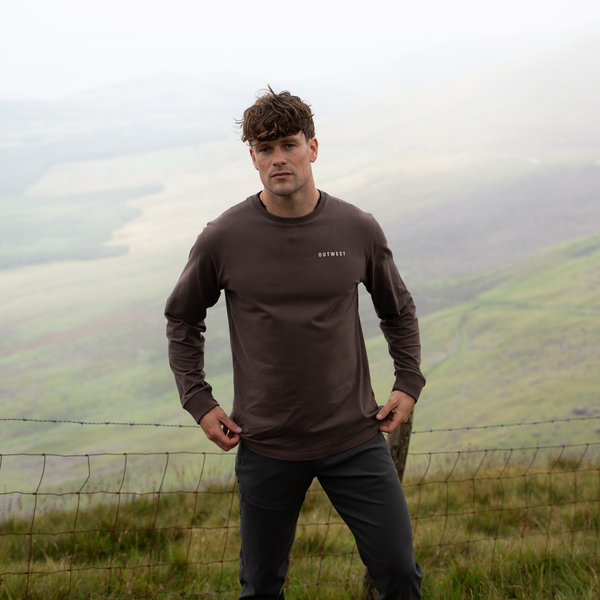 Men’s Irish Summer Long Sleeve - Chocolate Brown