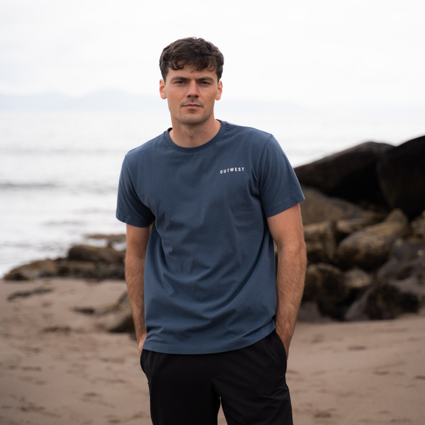 Men’s Classic Everyday Trail T-Shirt - Petrol Blue