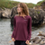 Women’s Irish Summer Long Sleeve - Fig Red