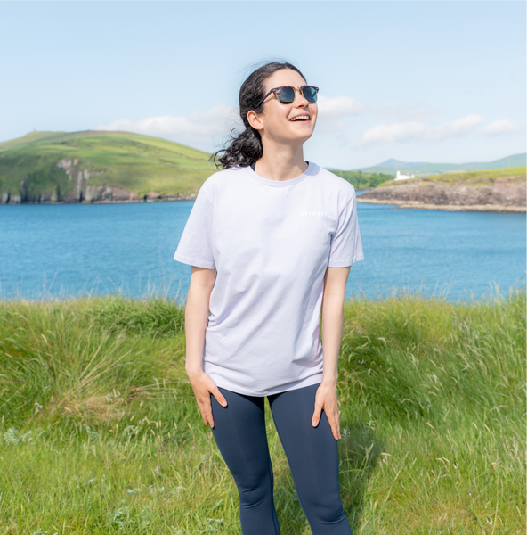 Womens Lilac Irish Summer T-Shirt