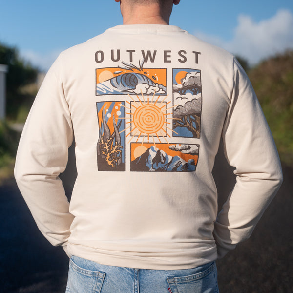 Men's Limited Edition Irish Summer Long Sleeve Top - Oatmeal
