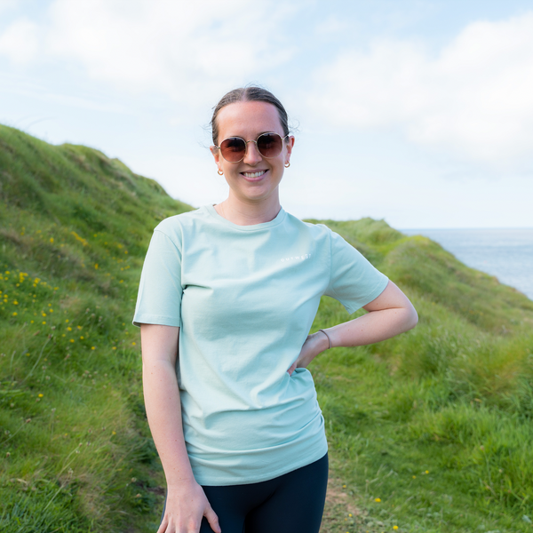 Womens Sage Green Irish Summer T-Shirt