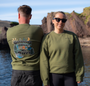 Unisex 'Outdoors Makes Me Happy' Corca Dhuibhne Crewneck