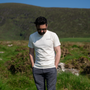 Mens Off White Plain Trail T-shirt