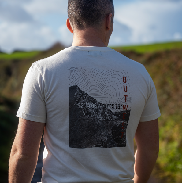 Men’s Limited Edition 'The Ridge' Graphic T-Shirt - Off-White